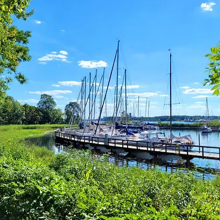 Grosse Mit Traumhaftem Hafenblick Von 