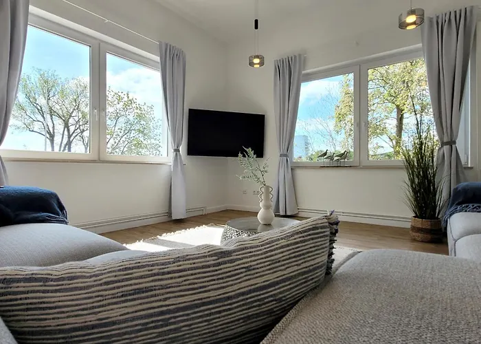 Grosse Mit Traumhaftem Hafenblick Von 